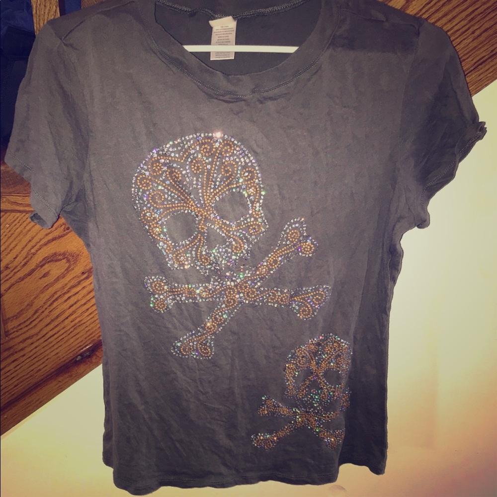 Gray Skull T-shirt